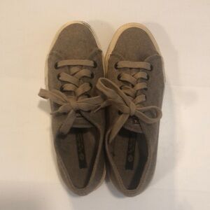 Superga sneakers Loro Piana cashmere sneakers in a mushroom taupe color 6 1/2 wn